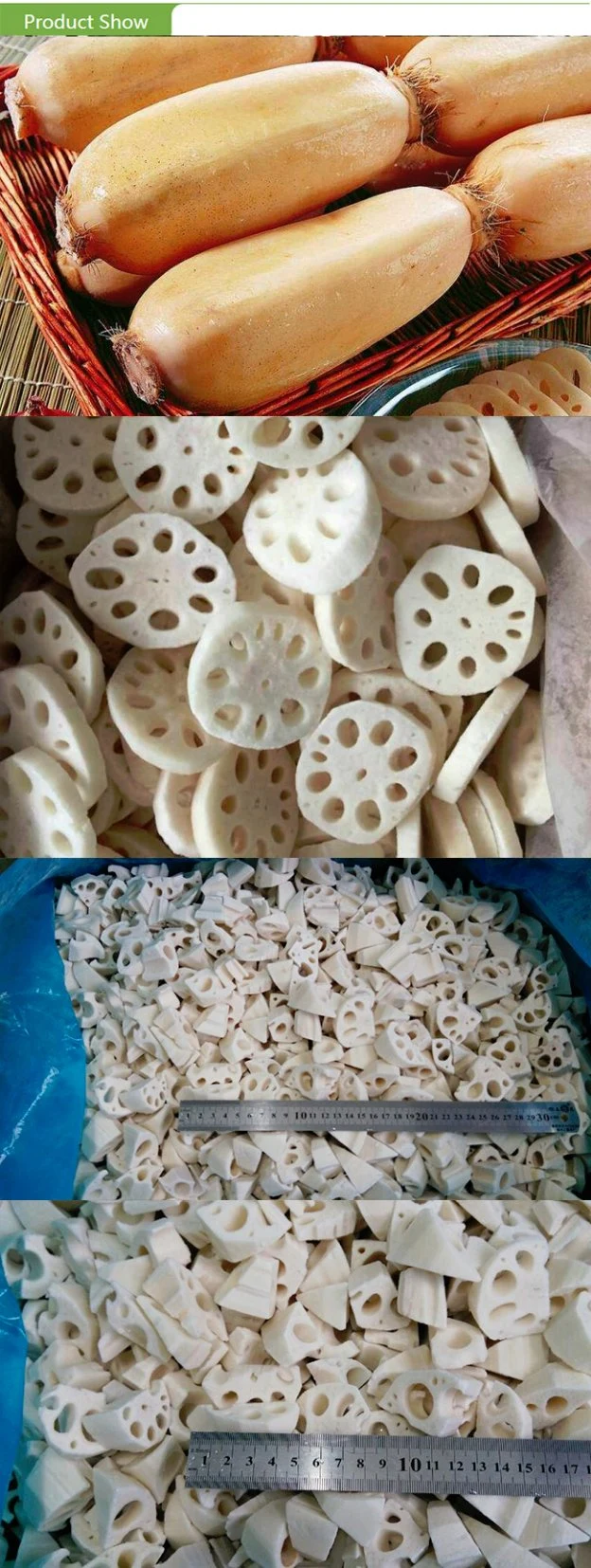 Top Quality Frozen Sliced Lotus Root